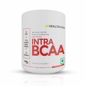 4 - Healthfarm Muscle Gainer 6.6lb with Creatine & Intra BCAA Combo, 3 Piece(s)/Pack Chocolate, Unflavoured & Island Fusion (with Free Shaker)