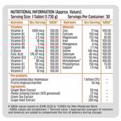 Advanced Multivitamin and Fish Oil 30 tabs for Men