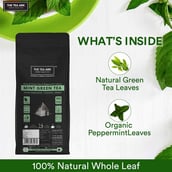 3 - The Tea Ark Mint Green Tea,  100 Tea Bag(s)  100% Natural 