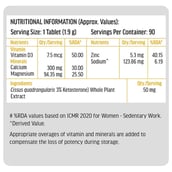 HealthKart HK Vitals Fish Oil 60 Caps & Calcium 90 Tabs Combo