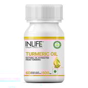 1 - INLIFE Turmeric Oil 500mg,  60 capsules 