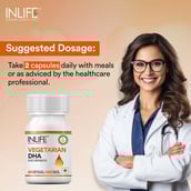 8 - INLIFE Vegetarian DHA,  60 veggie capsule(s) 