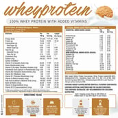 2 - Healthfarm Whey Protein Plus, 4.4 lb Vanilla Oatmeal Cookie