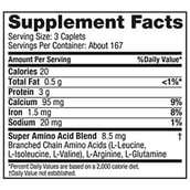 supplement - Dymatize Super Protein Amino 6000,  500 caplets  Unflavoured 