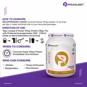 3 - Proquest Power Whey Protein,  2.2 lb  Kesar Pista 