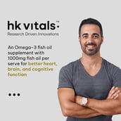 3 - HealthKart HK Vitals Salmon Omega-3,  60 capsules 