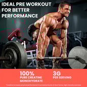 9 - Naturyz Creatine ATP Energy Blast,  Guava  0.33 lb 