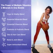 6 - Health Veda Organics Multivitamin with Probiotics,  120 tablet(s)  Unflavoured 