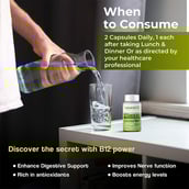 7 - Health Veda Organics Plant Based Vitamin B12,  60 capsules  Unflavoured 