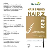 2 - Bio Health Hair Spring Hair Serum,  60 ml  Promotes Strong, Smooth & Shiny Hair 
