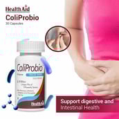2 - HealthAid ColiProbio,  30 capsules  Unflavoured 
