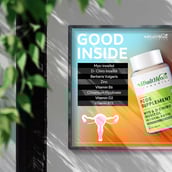 6 - Health Veda Organics Plant Based PCOS Supplement,  60 tablet(s)  Unflavoured 