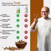 5 - Health Veda Organics Ashwagandha,  60 tablet(s) 