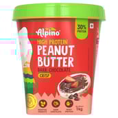 1 - Alpino High Protein Peanut Butter, 1 kg Dark Chocolate Crisp