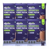 1 - Alpino Supernatural Peanut Protein,  6 sachets/pack  Dark Chocolate 