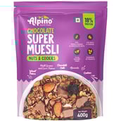 1 - Alpino Super Muesli, 400 g Chocolate (Whole Grain Breakfast Cereal)