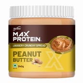 1 - RiteBite Max Protein Peanut Butter, 340 g Jaggrey Crunchy Spread