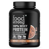 1 - Foodstrong 100% Whey Protein, 4 lb Rich Chocolate
