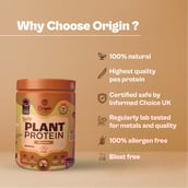 3 - Origin Nutrition Plant Protein,  0.63 lb  Filter Coffee 