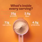 7 - Origin Nutrition Plant Protein,  1.80 lb  Chocolate Fudge 