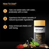 5 - Cratus Shilajit Kesari (Pack of 2),  60 tablet(s) 