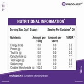 9 - Proquest CreaQuest, Unflavoured with Shaker 0.19 lb