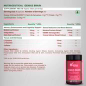 4 - WishNew Wellness Multivitamin Men 18+ 60 Caps & Genius Brain 60 Caps with Alpha Booster of Testo Combo, 30 tablet(s) Unflavoured