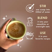 3 - Cosmix No-Nonsense Plant Protein,  12 sachets/pack  Chikmagalur Mocha 