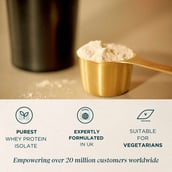 3 - Myprotein Impact Whey Isolate, 2.2 lb Unflavoured