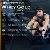 2 - Nakpro Gold Whey Protein Concentrate, 4.4 lb Malai Kulfi
