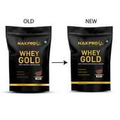 4 - Nakpro Whey Gold Protein Concentrate,  4.4 lb  Chocolate (Pack of 2) 
