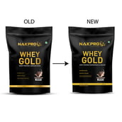 2 - Nakpro Whey Gold Protein Concentrate,  2.2 lb  Cookies & Cream 