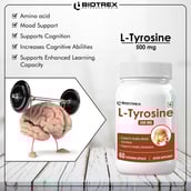 6 - Biotrex L-Tyrosine (500 mg),  60 capsules 