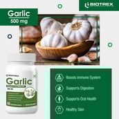 5 - Biotrex Garlic (500mg),  60 capsules 