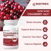 5 - Biotrex Cranberry (500 mg),  60 veggie capsule(s) 