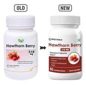 1 - Biotrex Hawthorn Berry (510 mg),  60 veggie capsule(s) 