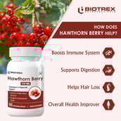 6 - Biotrex Hawthorn Berry (510 mg),  60 veggie capsule(s) 