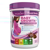 1 - HealthyHey Nutrition Baby Growth Protein for Pregnant Women, Natural Chocolate 200 g