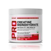 2 - GNC Pro Performance Pure Micronized Creatine Monohydrate,  Unflavoured with Black Plastic Shaker  0.22 lb 