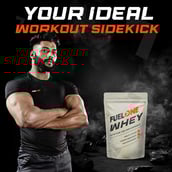 4 - Fuel One Whey Protein Powder, 2.2 lb Rich Chocolate