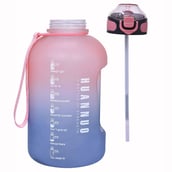 3 - GHC Nutrigize Motivational Gallon Water Bottle,  Pink  2.2 L 
