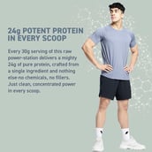 MuscleBlaze Raw Whey Protein 80%, 2.2 lb 100% Clean Whey Unflavoured