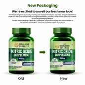 2 - Himalayan Organics Nitric Oxide Supplement 1400mg,  60 veggie capsule(s)  Unflavoured 