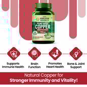 5 - Himalayan Organics Plant Based Copper 1700mcg with Green Tea Extract,  120 veggie capsule(s)  Unflavoured 