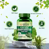 7 - Himalayan Organics Plant Based Brain Booster,  60 veggie capsule(s) 