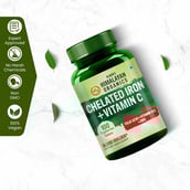 5 - Himalayan Organics Chelated Iron + Vitamin C,  120 tablet(s) 