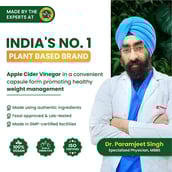 8 - Himalayan Organics Apple Cider Vinegar - 500 mg,  90 veggie capsule(s)  Unflavoured 