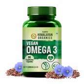 1 - Himalayan Organics Omega 3 6 9 Vegan Natural Nutrition Supplement,  90 veggie capsule(s) 
