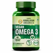 1 - Himalayan Organics Omega 3 6 9 Vegan Natural Nutrition Supplement, 60 veggie capsule(s)