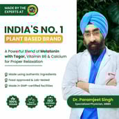 8 - Himalayan Organics Melatonin 10mg + Tagar 250mg,  60 tablet(s)  Unflavoured 